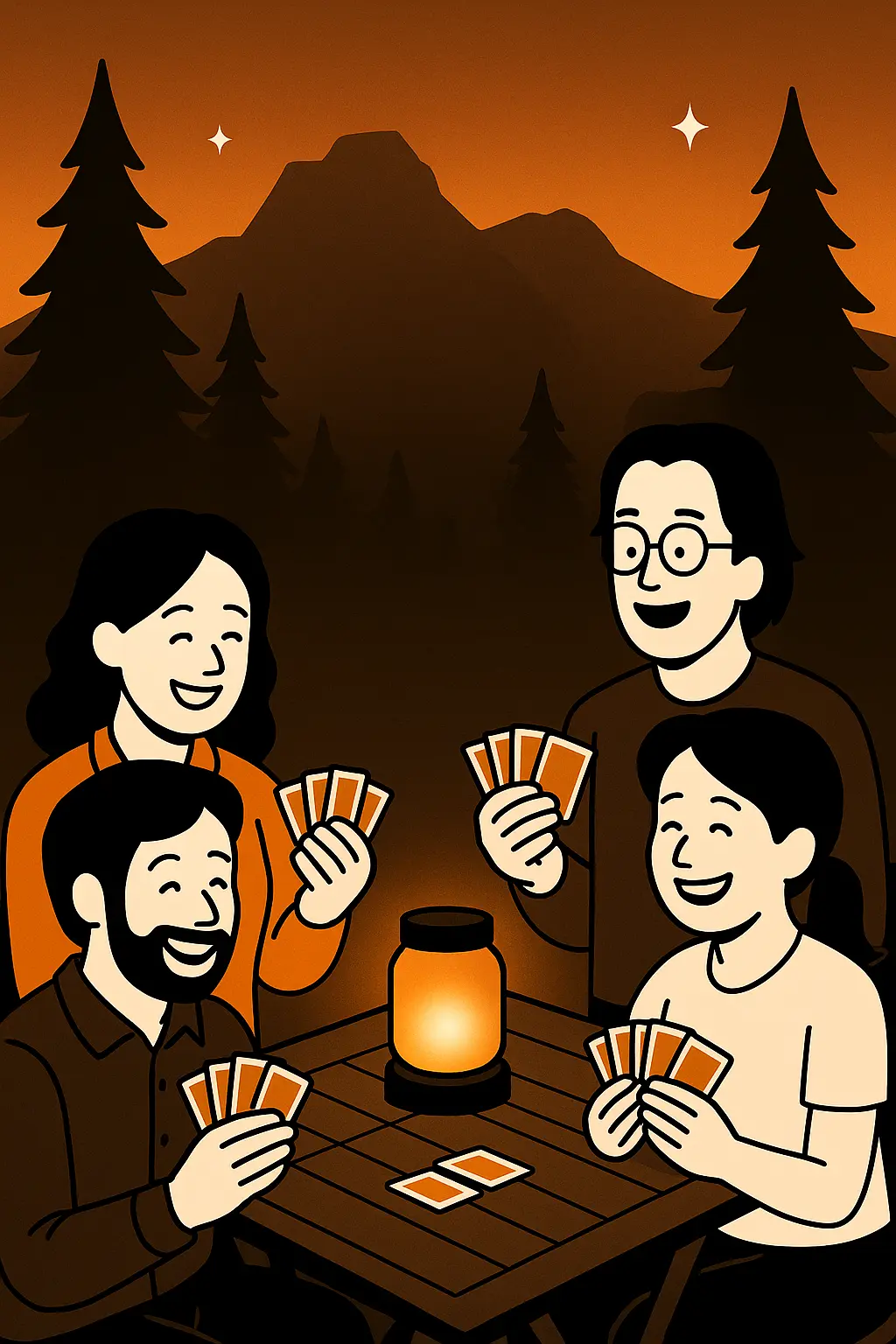 Family completing the profile